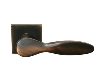 GAUDIUM MG2042 - Bronze door handle on rose by Fama International - view 2